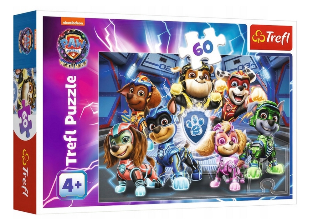 Puzzle 60el. Psi Patrol Przygody Bohaterów Miasta