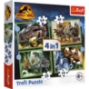 Puzzle - 4w1 - Groźne dinozaury 34607
