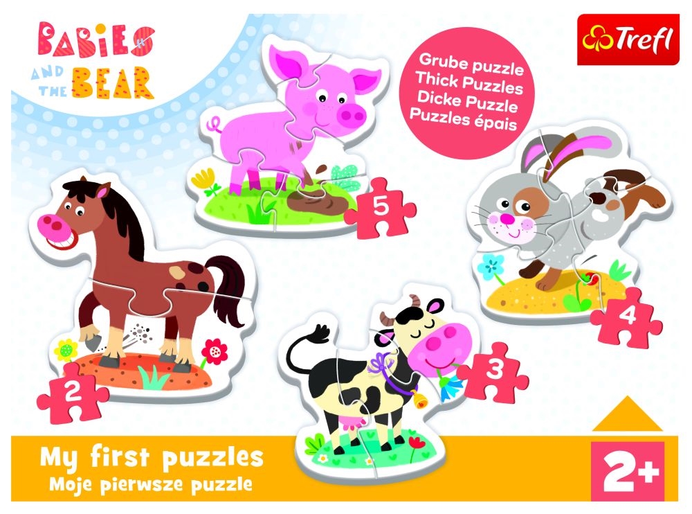 Puzzle - Baby Classic - Na farmie