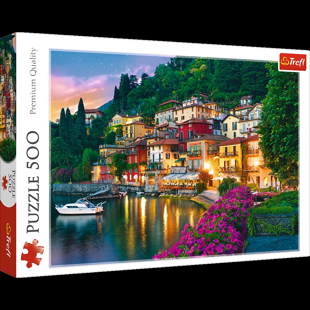 TREFL PUZZLE 500 JEZIORO COMO WŁOCHY 37290