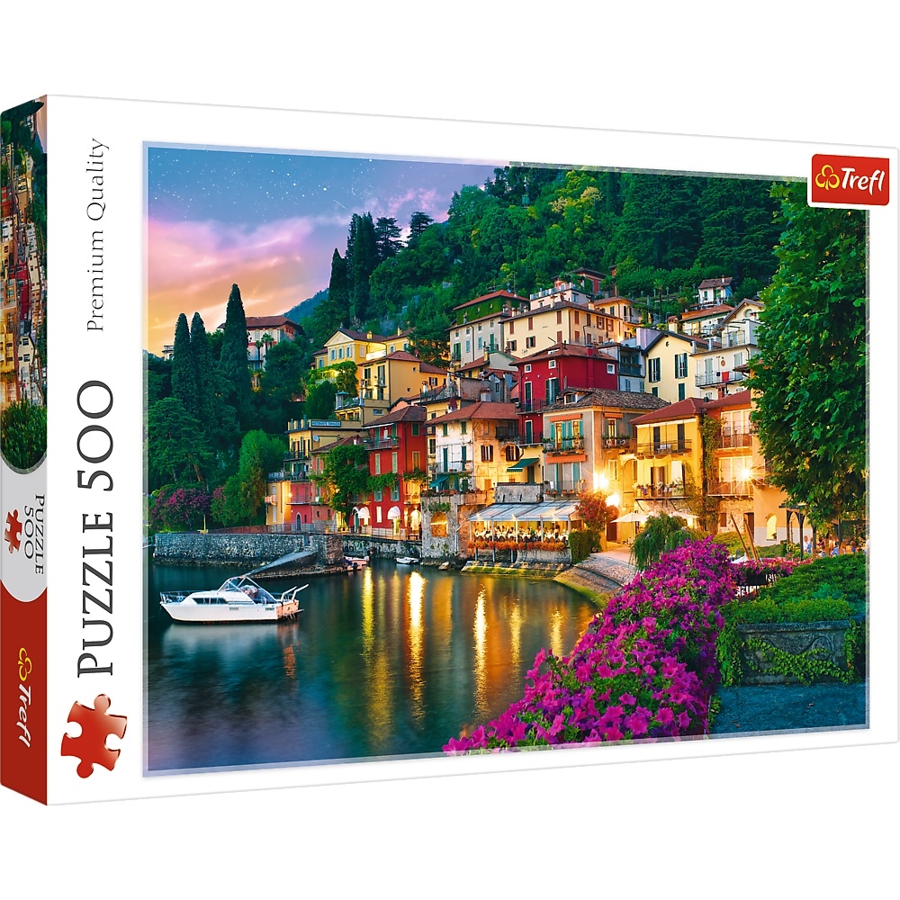 TREFL PUZZLE 500 JEZIORO COMO WŁOCHY 37290
