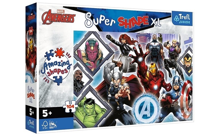 TREFL PUZZLE 104 XXL AVENGERSI