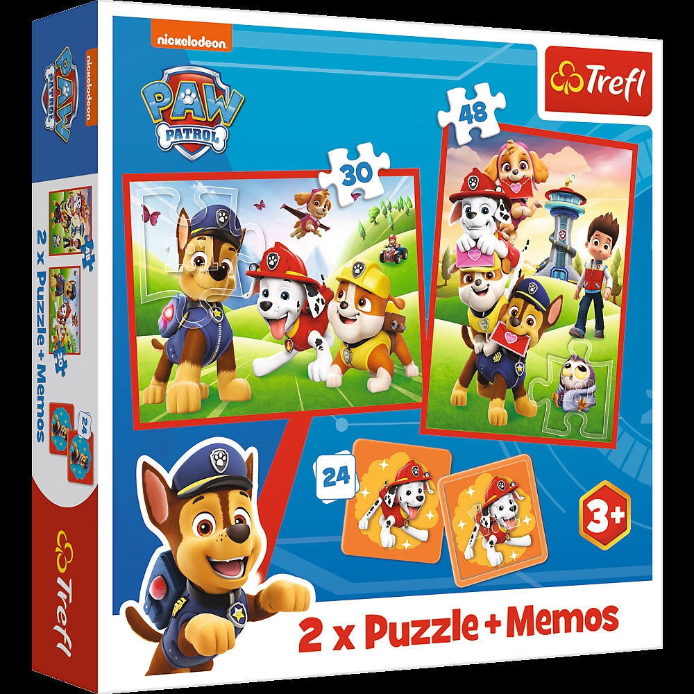 Puzzle - 2w1 + memos - Psia ekipa w akcji -93337