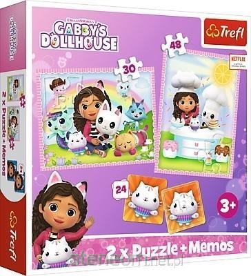 Puzzle - 2w1+memos - Gabi z Kocim Przyjacielem- Un