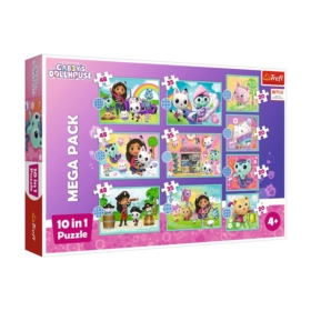 Puzzle 10w1 Koci Domek Gabi W świecie Gabi 96003