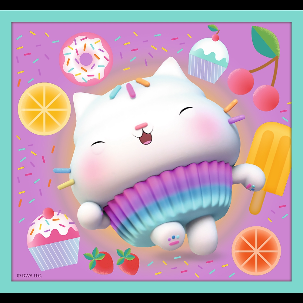 Puzzle 10w1 Koci Domek Gabi W świecie Gabi 96003