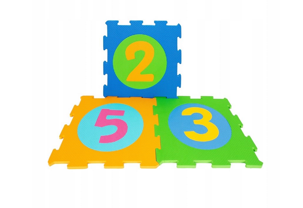 SMILY PLAY MATA PIANKOWA CYFRY