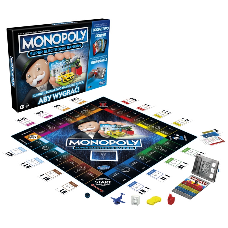 *****Gra MONOPOLY Super Electronic Banking E8978/6