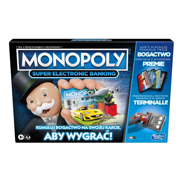 *****Gra MONOPOLY Super Electronic Banking E8978/6