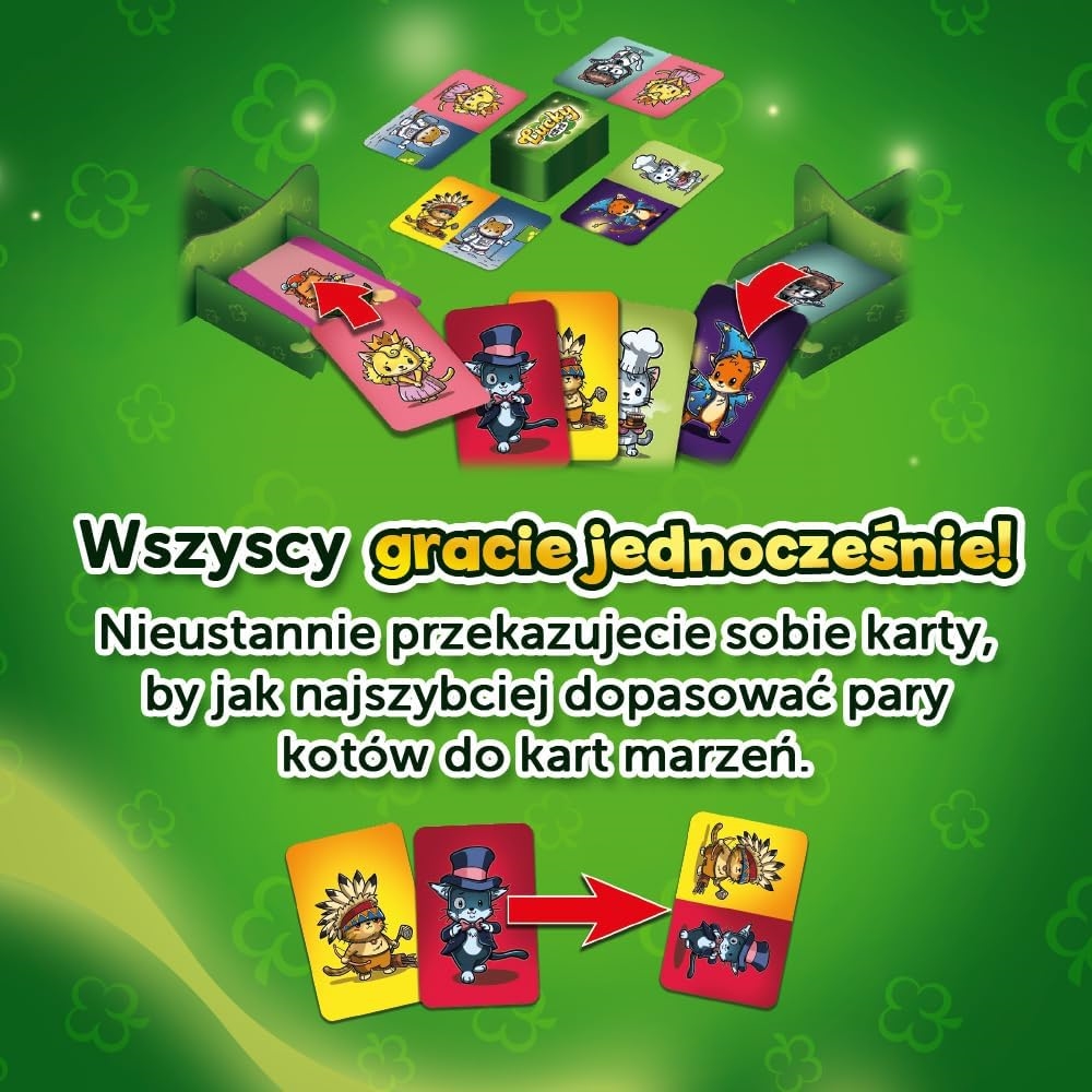 LUCKY CATS - OBYŚ MIAU SZCZĘŚCIE - GRA PLANSZOWA