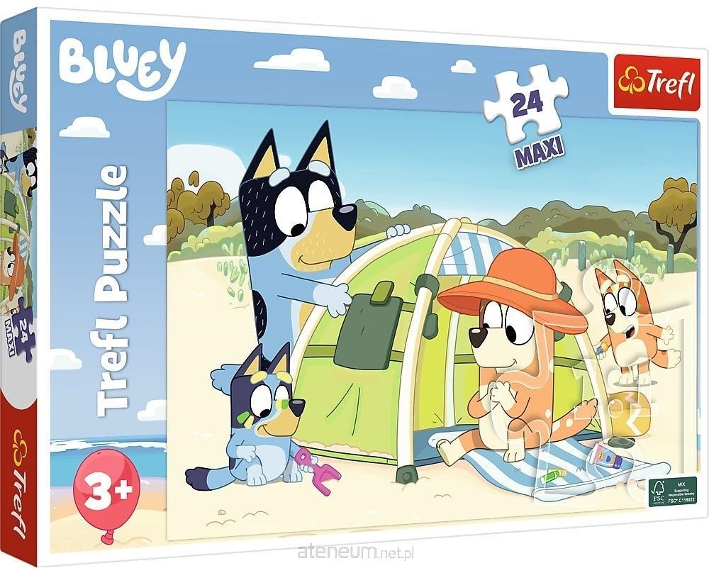 Puzzle - 24 Maxi - Wspaniały dzień Bluey 14357