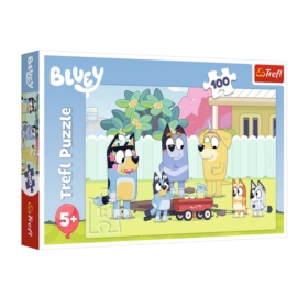 Puzzle - 100 - Wesoły świat Bluey - BBC BlueyFSC M