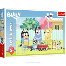 Puzzle - 100 - Wesoły świat Bluey - BBC BlueyFSC M