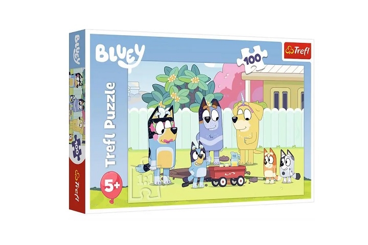 Puzzle - 100 - Wesoły świat Bluey - BBC BlueyFSC M