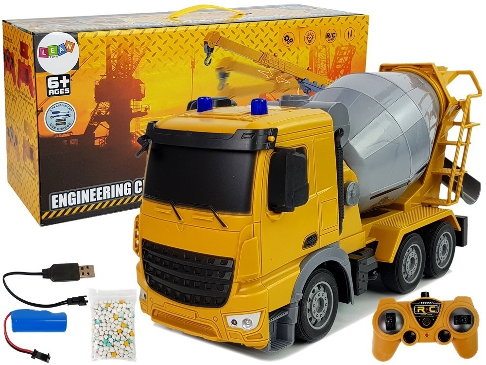 Betoniarka Zdalnie Sterowana 2.4G Gruszka Budowa P