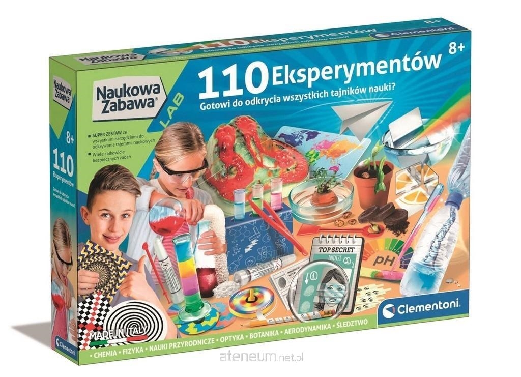 Naukowa Zabawa 110 Eksperymentów Clementoni 50720