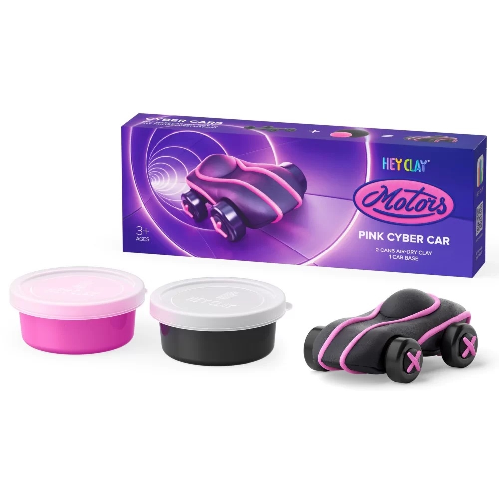 HEY CLAY MASA PLASTYCZNA AUTO RÓŻOWE