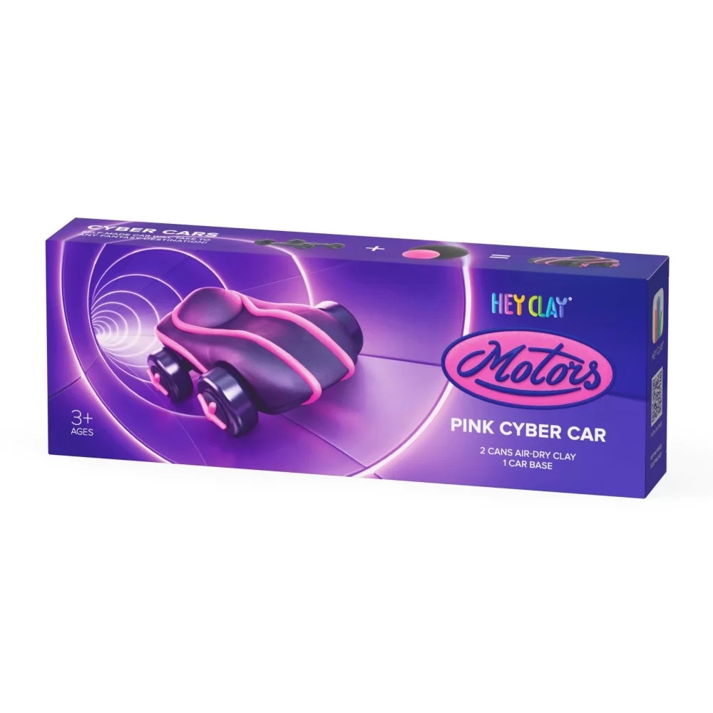 HEY CLAY MASA PLASTYCZNA AUTO RÓŻOWE