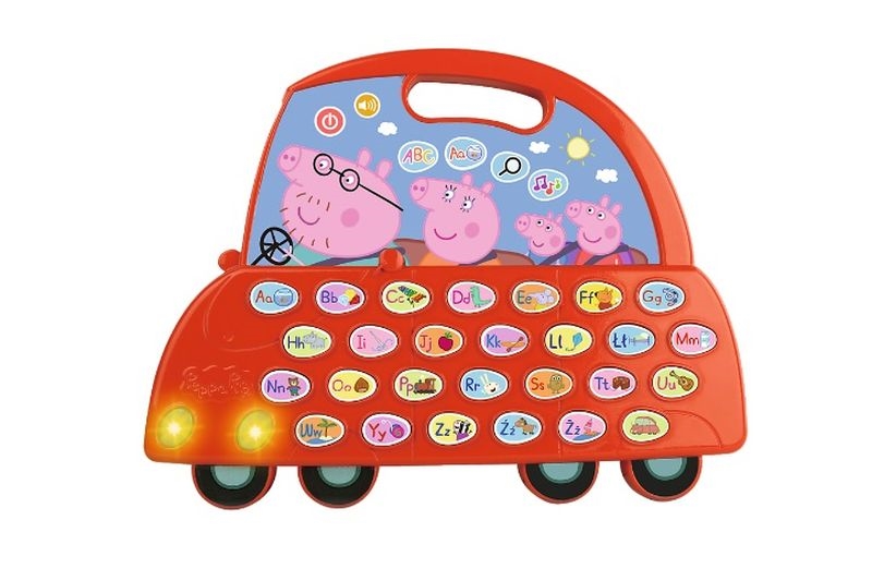 VTECH LITERKOWY SAMOCHODZIK PEPPY