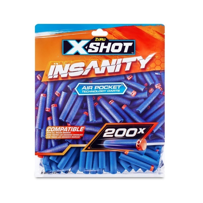 ZURU X-SHOT Insanity Zestaw 200strz 36624 28128