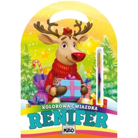 KOLOROWANKA RENIFER