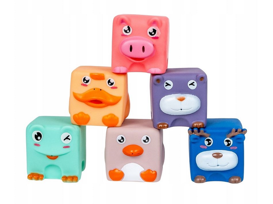 SMILY PLAY MIĘKKIE KLOCKI SENSORYCZNE