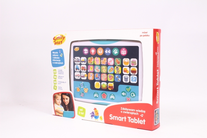 SMILY PLAY  SMART TABLET ZDOBYWAM WIEDZĘ O ZWIERZĘ