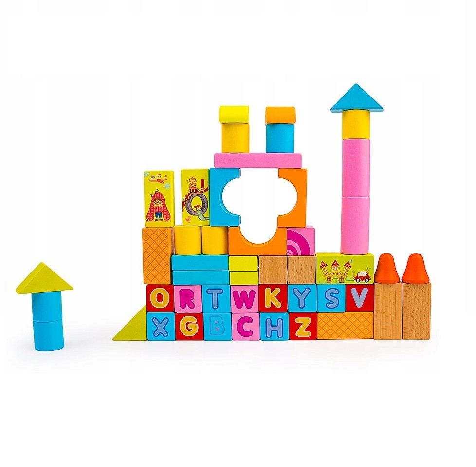 KLOCKI DREWNIANE KOLOR 53 EL