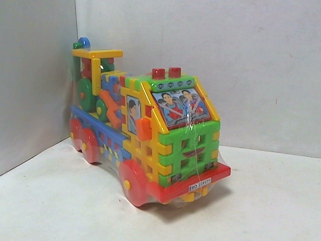 KLOCKI KONSTRUKCYJNE CIĘŻARÓWKA Z KOPARKĄ