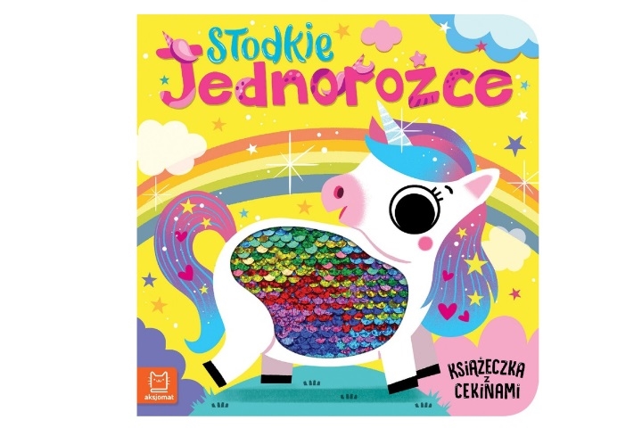 Słodkie jednorożce Książeczka z cekinami 37576
