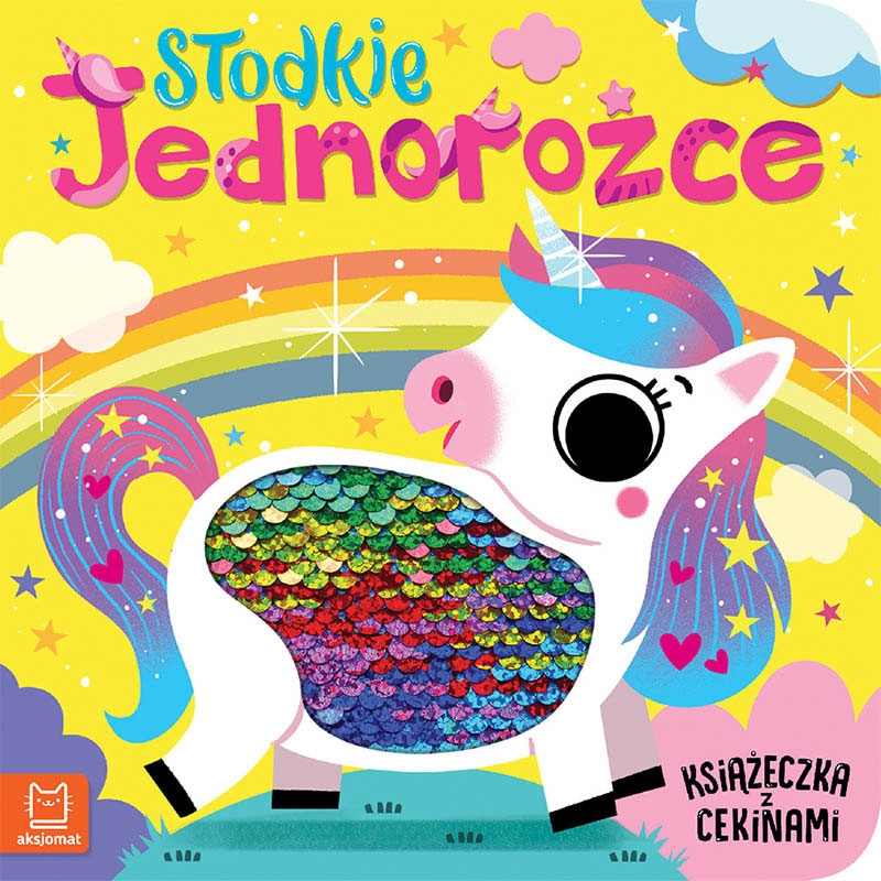 Słodkie jednorożce Książeczka z cekinami 37576