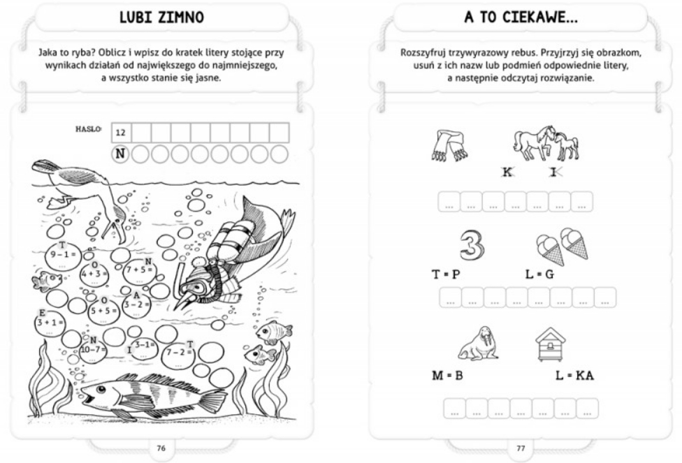 KSIĄŻKA EDUKACYJNE ŁAMIGŁÓWKI