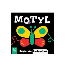 KSIĄŻECZKA KOTNTRASTOWA MOTYL