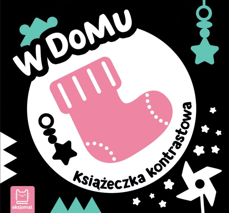 KSIĄŻECZKA KONTRASTOWA W DOMU