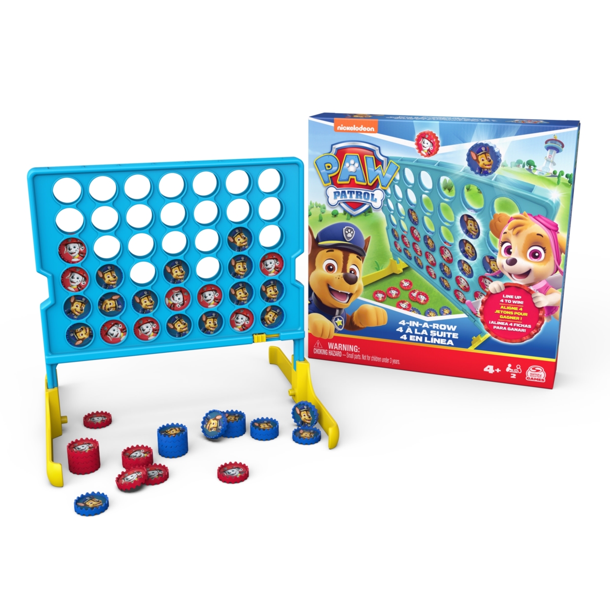 SPIN Psi Patrol Gra 4 w rzędzie 6067830 /5