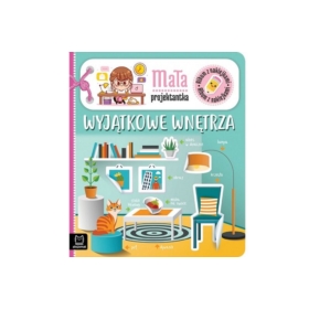 ALBUM Z NAKLEJKAMI WYJĄTKOWE WNĘTRZA