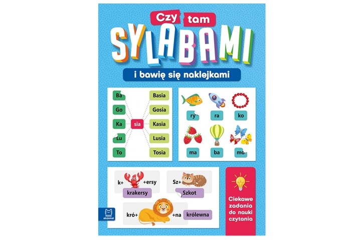 CZYTAM SYLABAMI I BAWIĘ SIĘ NAKLEJKAMI