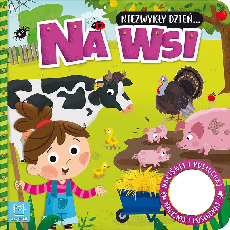 NIEZWYKŁY DZIEŃ NA WSI KSIĄŻECZKA Z DŹWIĘKIEM