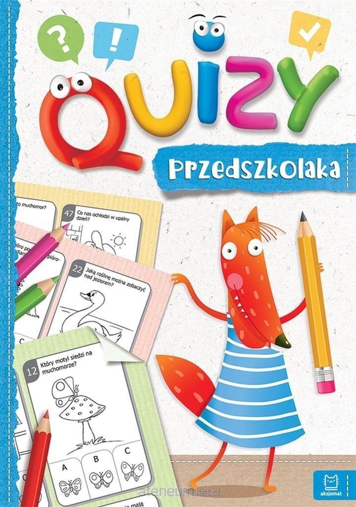 QUIZY PRZEDSZKOLAKA . NIEBIESKIE