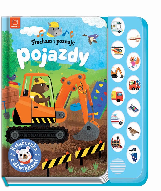 Słucham i poznaję Pojazdy książeczka z dźw 34124