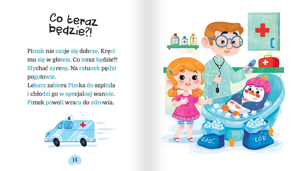 UCZĘ SIĘ CZYTAĆ . WAKACJE PINGWINKA