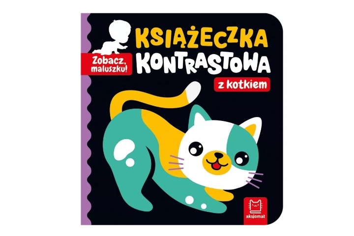 Zobacz, maluszku! Książeczka kontr.z kotkiem 35763