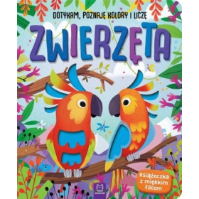 ZWIERZĘTA. DOTYKAM , POZNAJĘ KOLORY I LICZĘ. Z FIL