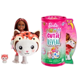 Barbie CR lalka Chelsea Kotek-Panda kost.HRK28 /4