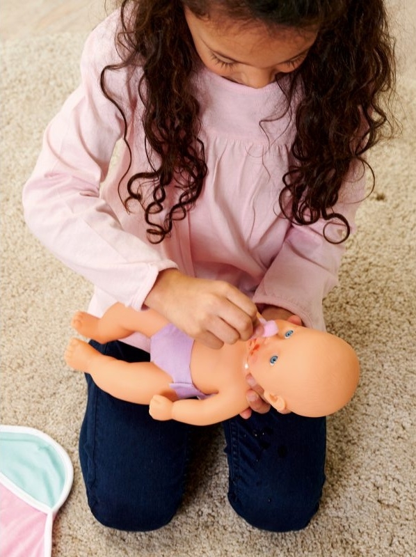 *****New Born brudny bobas30cm do kąpieli 503-0006