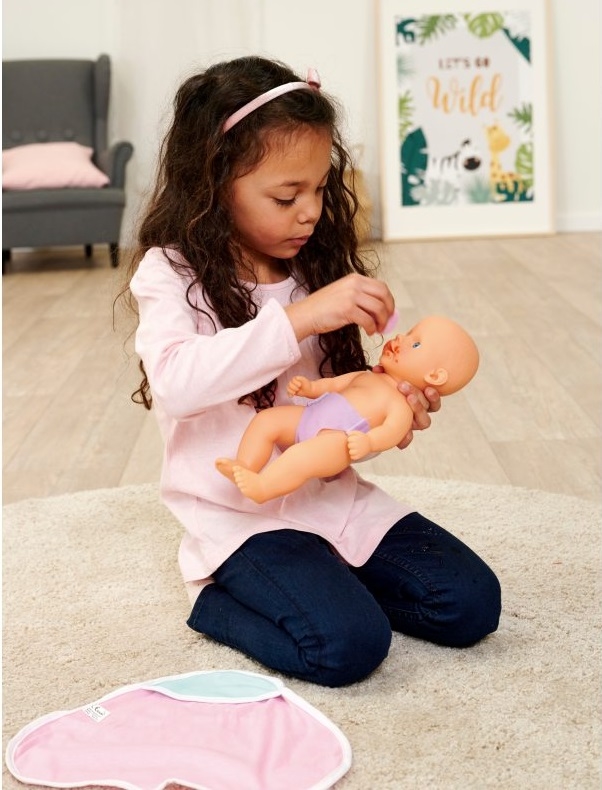 *****New Born brudny bobas30cm do kąpieli 503-0006