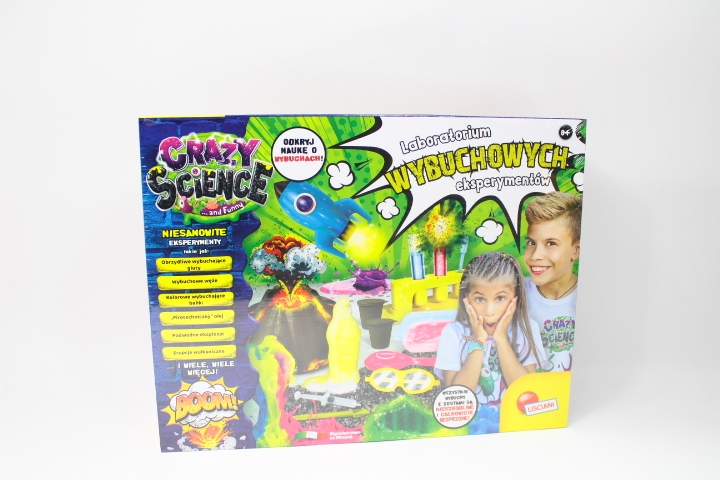 LISCIANI CRAZY SCIENCE LABORAT. WYBUCHOWYCH EKSPER