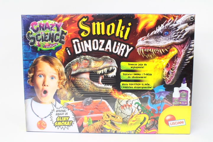 LISCIANI CRAZY SCIENCE SMOKI I DINOZAURY