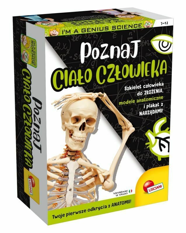 LISCIANI I'M GENIUS CIAŁO CZŁOWIEKA