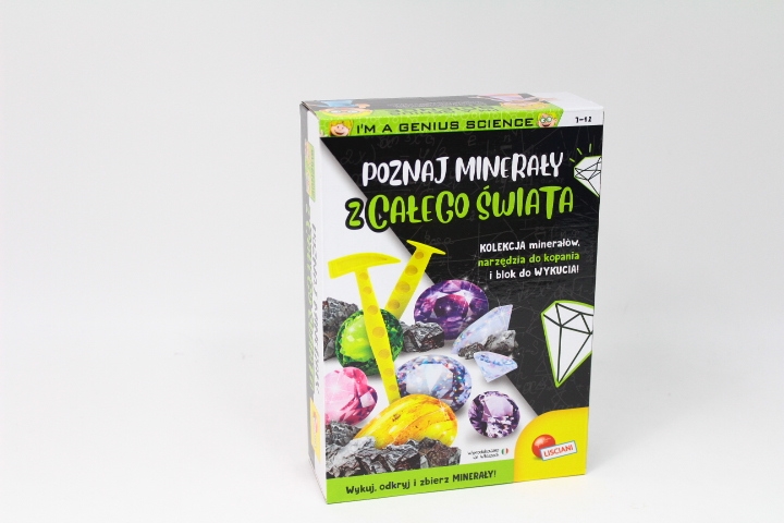 LISCIANI I'M GENIUS POZNAJ MINERAŁY ZE ŚWIATA